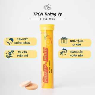 Viên uống vitamin tổng hợp PluzTP-Multi bổ sung vitamin C, kẽm, vitamin B, khoáng chất tăng đề kháng, giảm mệt mỏi