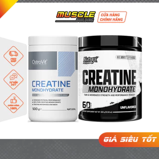 Ostrovit Creatine, Nutrex Creatine Tăng Sức Mạnh Cơ Bắp Chuyển Hóa Năng lượng Đốt Mỡ Ostrovit Creatine Monohydrate 500g