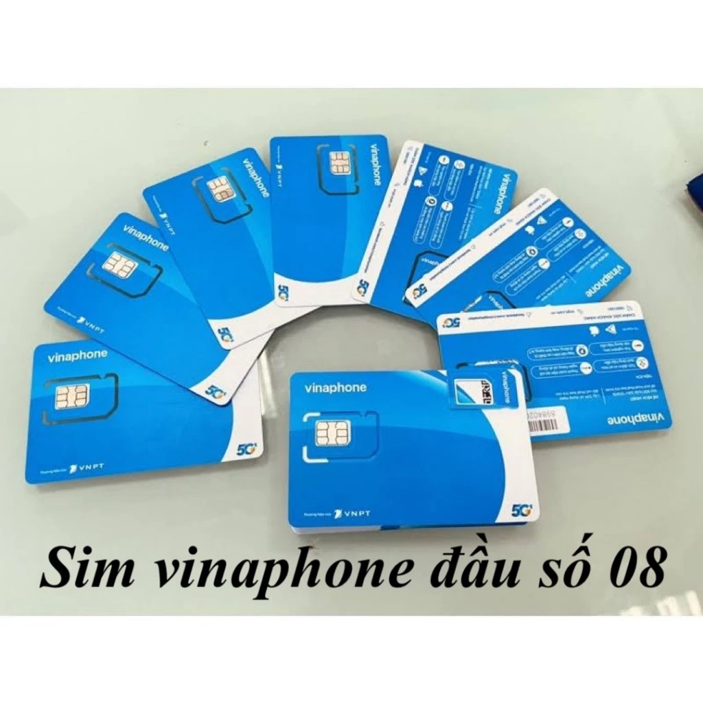 SIM VINAPHONE ĐẦU SỐ 08, NGHE GỌI TẠO TELEGRAM