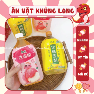 Nước Lê Đài Loan Trưng Đường Phèn, Nước Ép Lê , Đào, Nước Ép Hoa Quả Kangshifu Chai 1000ML