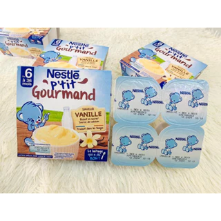 VÁNG SỮA Nestle vị vani lốc 4x100g.