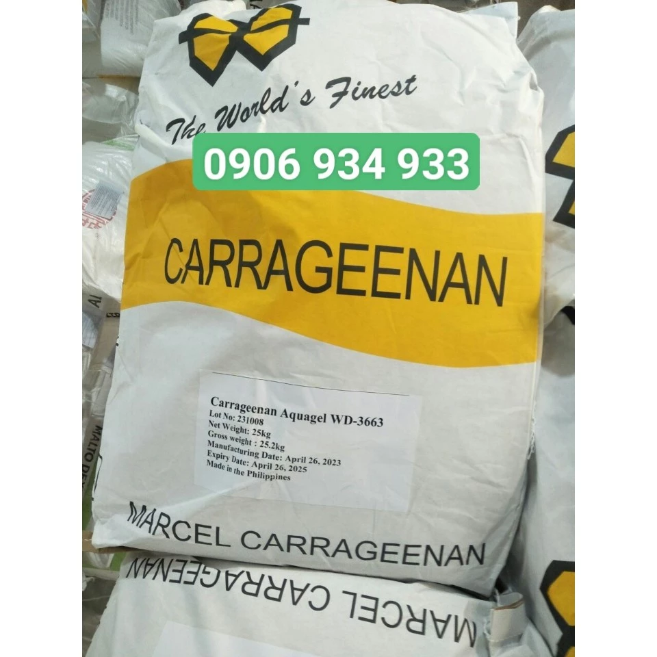 1KG Bột thạch CARRAGEENAN_Dùng làm Thạch,rau câu WD-3789 (3663)