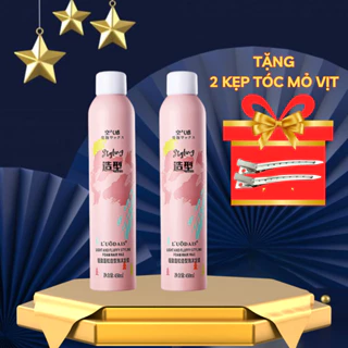 Gôm Mềm Tạo Kiểu Tóc Styling Dạng Bọt Mịn, Keo Xịt Giữ Nếp Tóc Tạo Kiểu Dung Tích 450ml, Hương Thơm Dịu Nhẹ