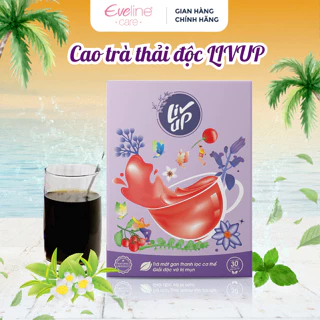 Cao Trà Livup (hộp 30 gói)- Trà Mát Gan, Đào Thải Độc Tố Cho Các Cặp Vợ Chồng Chuẩn Bị Sinh Con