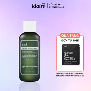 Nước hoa hồng loại bỏ da chết Klairs Daily Skin Softening Water 500ml