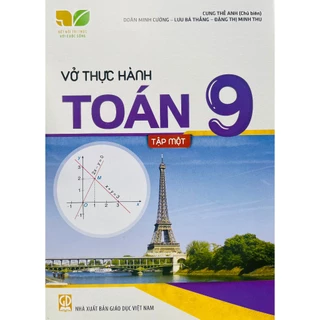 Sách - Vở thực hành Toán lớp 9 tập 1+2 (HB)