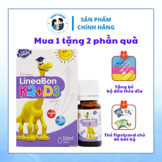 D3 K2 LineaBon - Bổ sung vitamin D3 K2 tăng cường hấp thụ canxi