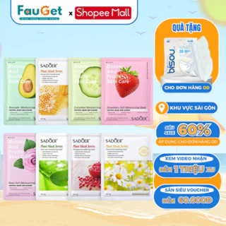 Mặt Nạ Dưỡng Da FAUGET, Mặt Nạ Dưỡng Trắng Cấp Ẩm Mờ Thâm Bổ Sung Collagen Tinh Chất Ốc Sên