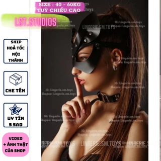 Mặt Nạ Mèo Đen Bí Ẩn - Hoá Trang Gợi Cảm halloween - Cosplay Mèo Cosplay sexy gợi cảm