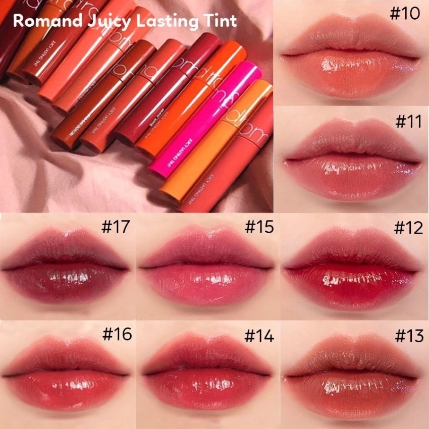 Son Tint bóng Romand Juicy Lasting Tint