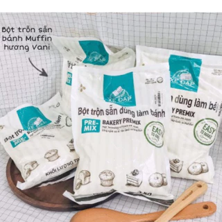 Bột Trộn Sẵn Bánh Muffin Hương Vani Hiệu Xe Đạp Gói 1kg