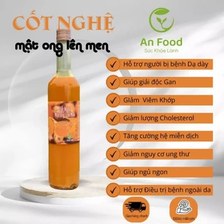 Nghệ mật ong lên men, Cốt Nghệ Mật Ong Phúc An House _500ml_Tốt cho Dạ dày_hệ tiêu hoá_ làm đẹp da, Mật nghệ lên men