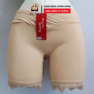 Quần đùi bầu mặc váy chất cotton thun lạnh TUDEP Tư Đẹp Quần co giãn thông hơi thiết kế cạp chéo cho mẹ bầu