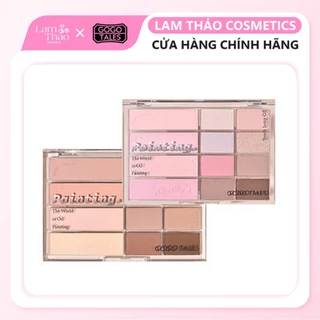 Bảng Phấn Mắt Và Má Hồng 12 Ô Gogo Tales Pink Mist Soft Focus Powder Blusher Eyesshadow