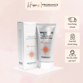 PRORANCE Kem chống nắng SPF 50+/PA +++ dưỡng trắng da Whitening & Sun Cream UVA/UVB 70ml