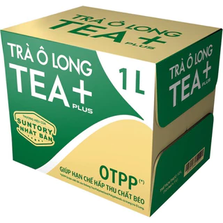 Thung 12 Chai Trà O Long TEA (1 Lít)