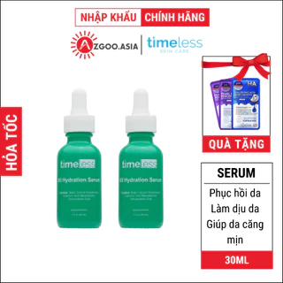 Serum Timeless Vitamin B5 Hyaluronic Acid  Tinh Chất  Cấp Nước, Phục Hồi Da 30ml