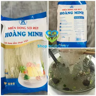 Miến dong sợi rút Hoàng Minh ít calo không cholesterol Hoàng Minh 200gr-500gr