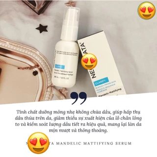 Serum NEO𝐒𝐓𝐑𝐀𝐓𝐀 𝐂𝐥𝐚𝐫𝐢𝐟𝐲 𝐌𝐚𝐧𝐝𝐞𝐥𝐢𝐜 𝐌𝐚𝐭𝐭𝐢𝐟𝐲𝐢𝐧𝐠 30ml