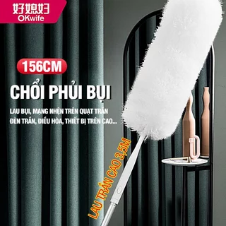 Chổi quét trần nhà, cây quét mạng nhện, chổi lông phủi bụi - OKwife Duster