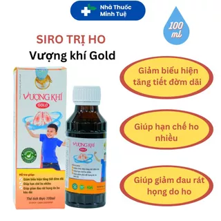 Siro Ho Cho Bé Vượng Khí Gold Giảm Ho Tiêu Đờm Chống Viêm Họng Cao Lỏng Vượng Khí Japa Kids