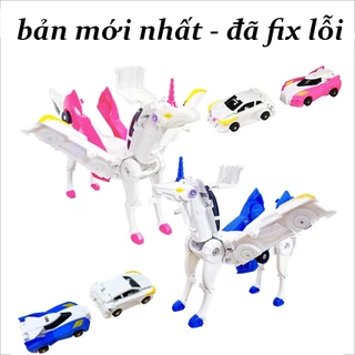 Đồ Chơi Oto Biến Hình Ngựa Unicorn, Hai Xe Ô Tô Biến Hình Kỳ Lân Pegasus Mới nhất 2024