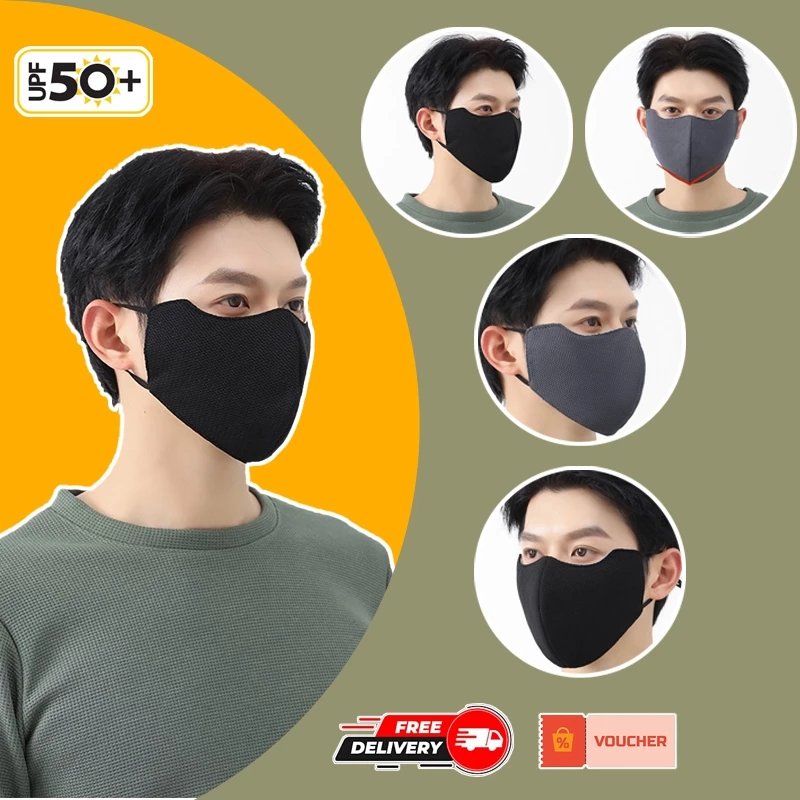 Khẩu Trang Thời Trang Nam Chống Nắng UV Vải Nỉ Dày Dặn Thoáng Khí ( Fashion Masks Kháng Bụi Khuẩn Co Giãn Thấm Hút Tốt )