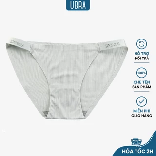 Quần Lót Nữ Cotton Sports Cạp Cao Gân Tăm Co Dãn Gợi Cảm Ubra QL30