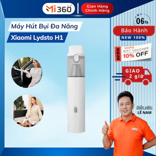 Máy Hút Bụi Cầm Tay Không Dây Lydsto H1 - 2 Đầu Hút - Bảo Hành 6 Tháng