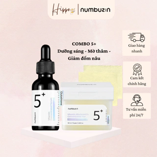 [COMBO 5+] NUMBUZIN Combo Serum No.5 + Toner Pad No.5 Vitamin-Niacinamide Concentrated Pad