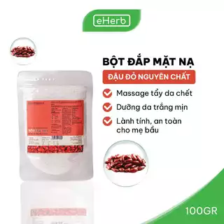 Bột Đậu Đỏ Tắm Trắng, Tẩy Tế Bào Chết, Ủ Trắng Nguyên Chất MILAGANICS 100gr (Túi Zip)