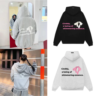 Áo khoác hoodie zip Phối Nơ Mặt Trước Sau GENZ X CINDDYBRAND hot trend KI020