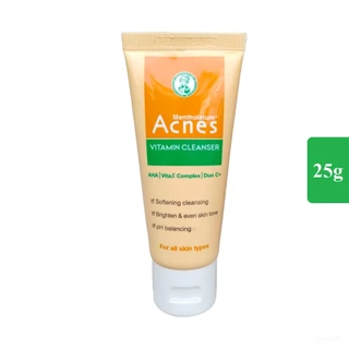 Sữa rửa mặt Acnes Vitamin Cleanser 25g (vàng)