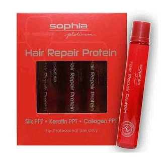 TINH CHẤT DƯỠNG TÓC SOPHIA PROTEIN PHỤC HỒI TÓC HƯ NÁT 10*13ML