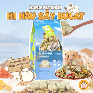 Thức Ăn Hamster Giàu Protein 🐹FREESHIP🐹 Thức Ăn H1 Vỗ Béo Hải Sản Từ Hàu Tươi Sấy Lạnh Bucatstate Dành Cho Hamster