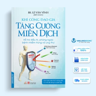 Sách - Khí Công Đạo Gia - Tăng Cường Miễn Dịch (Kèm Cd) - VLB