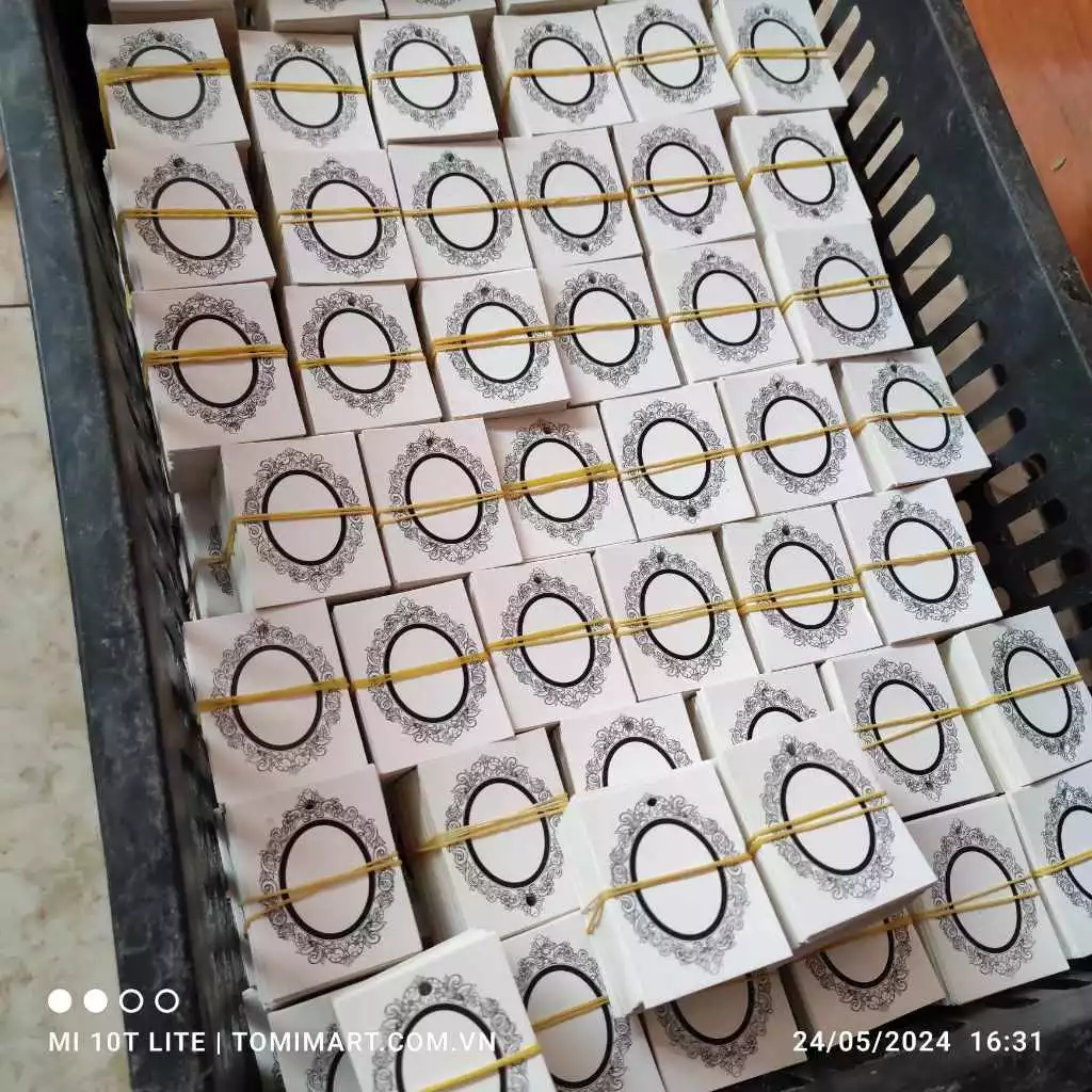 [200 cái] Tag Treo Sản Phẩm - Tag Quần Áo In Một Mặt (Giấy Đẹp)