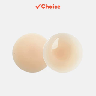 Miếng dán ngực Choice Việt Nam PKS10 cao cấp silicone siêu mỏng siêu mềm êm sử dụng nhiều lần