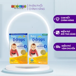 Vitamin Ddrop Cho Trẻ Sơ Sinh 90 Giọt của Usa