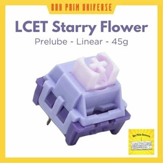 Switch LCET Starry Flower 3 PIN switch linear 45g công tắc bàn phím switch starry flower LCET