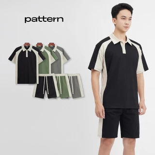 Bộ Quần Áo Polo Cotton Basic Phối Ver3 PATTERN PB011