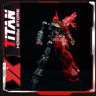 [ Hàng Sẵn ] Bộ Khung Xương Kim Loại Metal Frame Iron Toys 1/100 MG Sinanju ( Phụ kiện - Không bao gồm giáp )