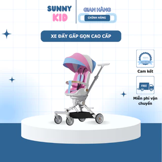 Xe đẩy gấp gọn cao cấp Sunny Kid tính năng tiện dụng cho mẹ và bé có thể gấp gọn - KL18