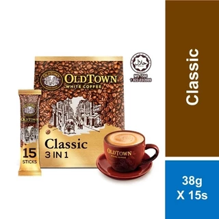 Cà phê trắng Truyền thống OldTown - 1 thanh x 38gr - HALAL