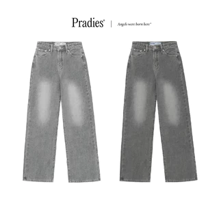 Quần Jeans Nữ Ống Rộng PRADIES Vintage