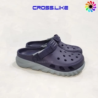 Sục nhựa nam nữ CROSS Duet Max li Clog, sục nhựa siêu bền, siêu nhẹ, thoáng khí, đi mưa thoải mái !