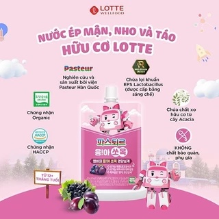 Nước Dinh Dưỡng LOTTE Ăn Ngon, Giúp Bé Ăn Ngon Miệng, Nâng Cao Đề Kháng, Cân Bằng Hệ Tiêu Hóa, Giảm Táo Bón, Tiêu Chảy