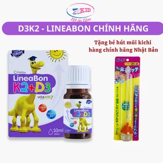 Vitamin D3K2 Lineabon - Hỗ trợ hấp thu canxi, tăng chiều cao cho bé_10ml