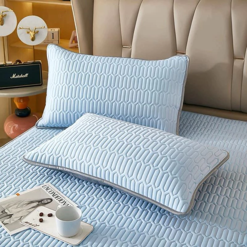 Vỏ Gối Đầu Cao Su Non latex 50x70cm siêu mát mùa hè hàng đẹp, vỏ gối cao su
