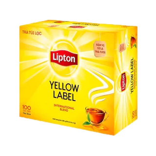 [Chính Hãng] Trà Lipton Túi Lọc Nhãn Vàng 100 gói x 2g